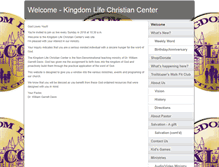 Tablet Screenshot of kingdomlcc.org